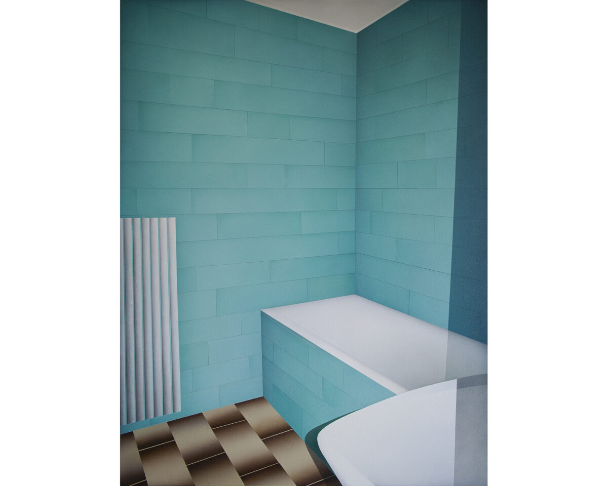 Alexandra Barth, Turquoise bathroom
